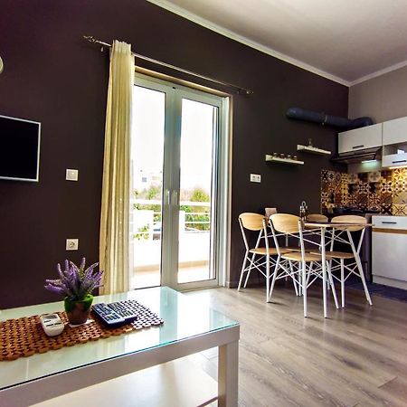 Maria'S Modern Studio 5Min From Beach Souda Exterior photo